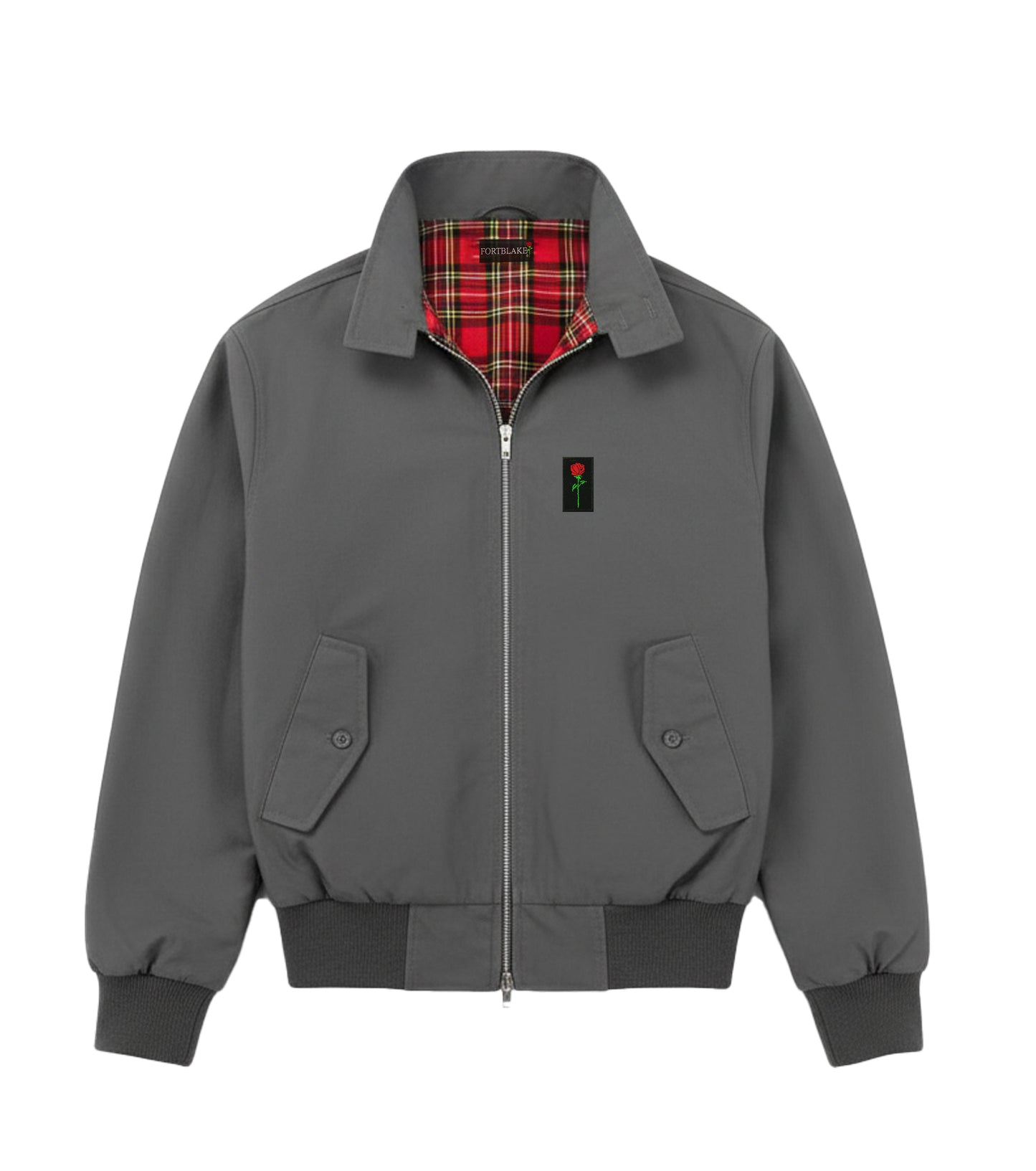 VESTE HARRINGTON GRISE FORTBLAKE