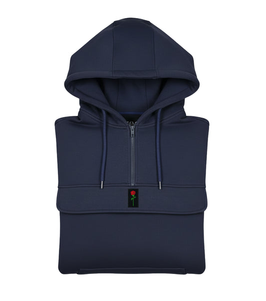 FELPA CON CAPPUCCIO NERA FORTBLAKE ARTIC STORM