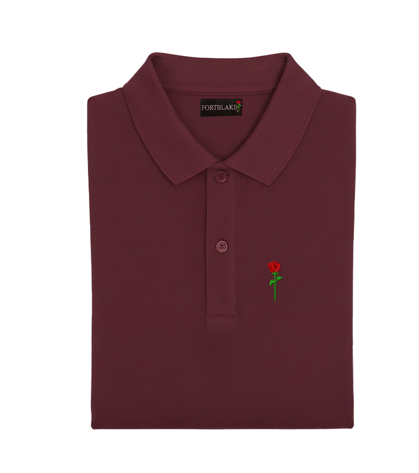 FORTBLAKE CLASSIC BORDEAUX POLOSHIRT