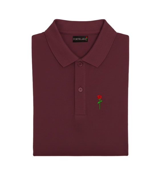 FORTBLAKE CLASSIC BORDEAUX POLOSHIRT