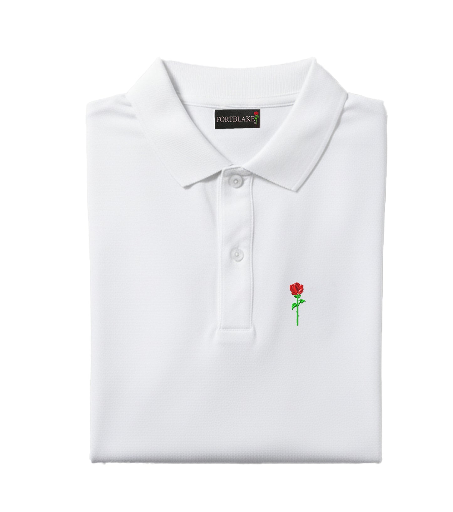 FORTBLAKE CLASSIC WHITE POLOSHIRT