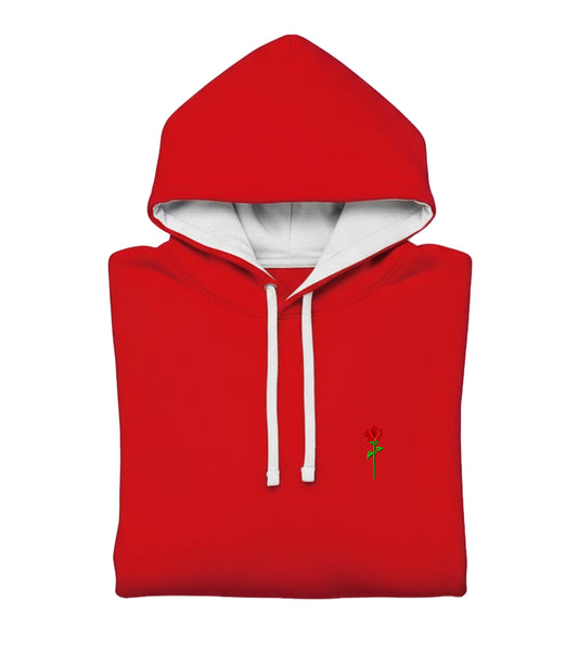 FORTBLAKE CLASSIC RED/WHITE BICOLOR HOODIE