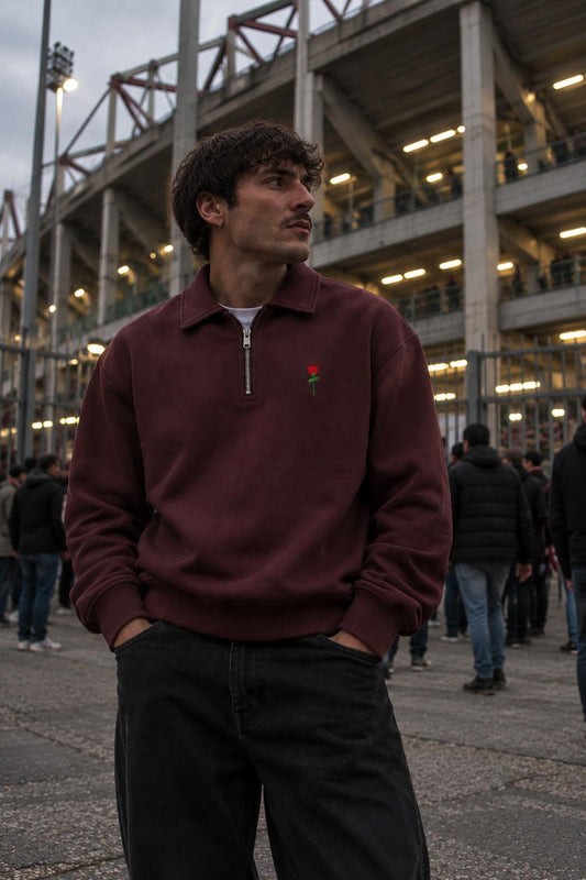 FORTBLAKE CLASSIC BORDEAUX SWEATPOLO