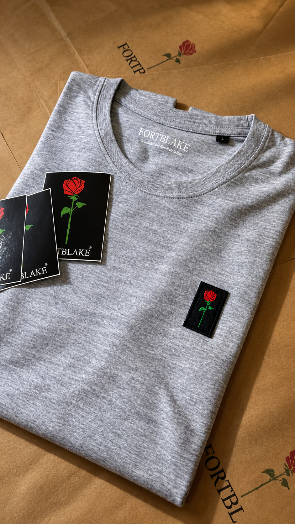 FORTBLAKE WAVE SPORTGREY T-SHIRT