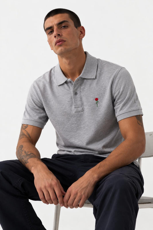 POLO SPORTIVO CLASSICO FORTBLAKE GRIGIO