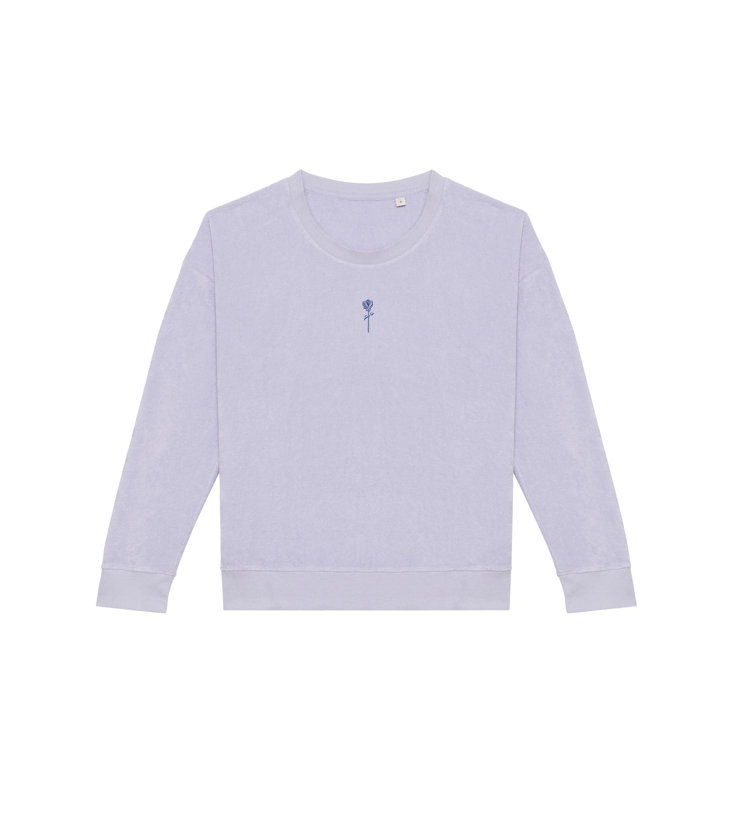 FORTBLAKE WOMAN OVERSIZE LILAC SWEATSHIRT