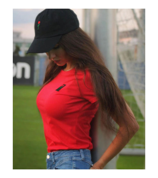 FORTBLAKE WOMAN WAVE RED T-SHIRT